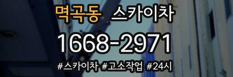 멱곡동 스카이차