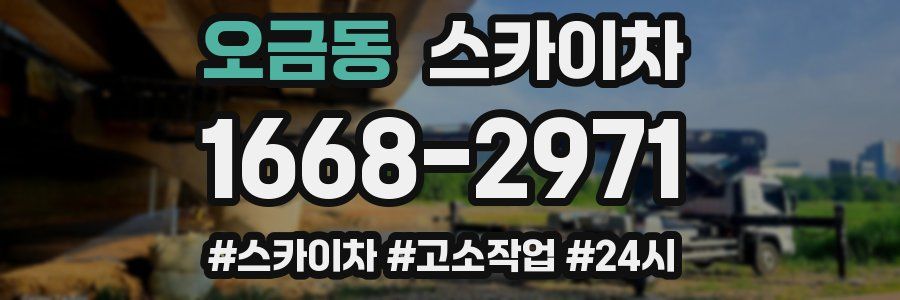 오금동 스카이차