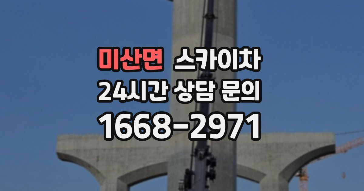 미산면 스카이차