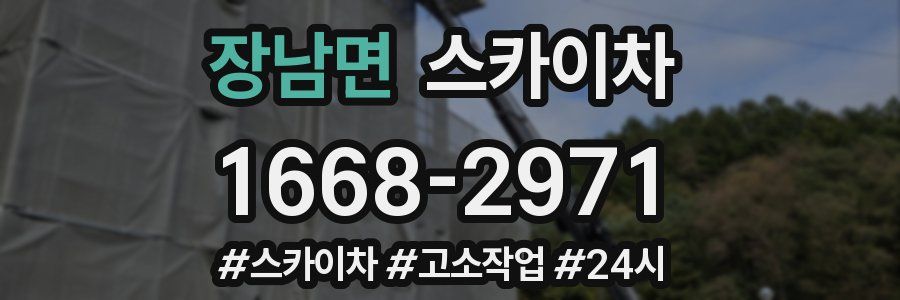 장남면 스카이차