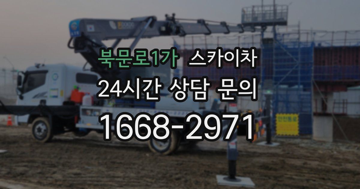 북문로1가 스카이차