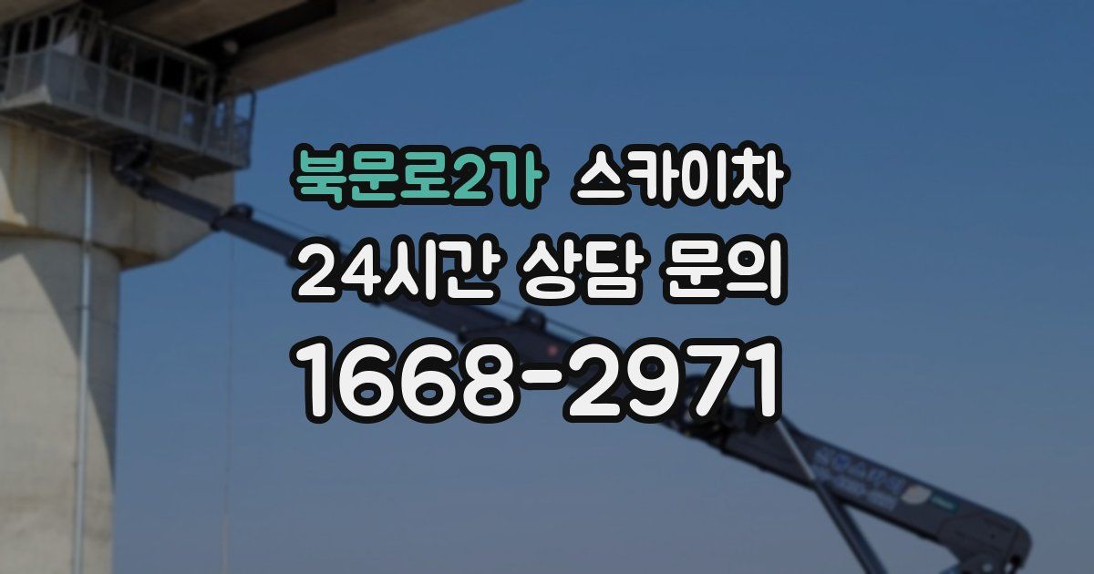 북문로2가 스카이차