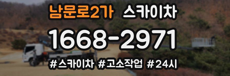 남문로2가 스카이차