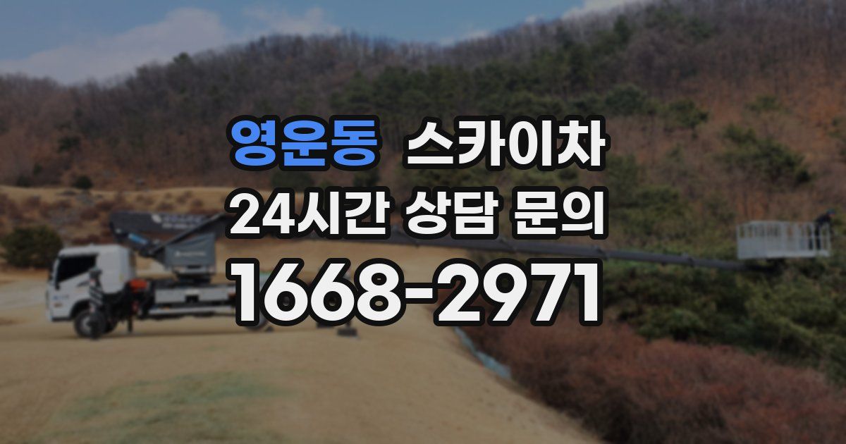 영운동 스카이차