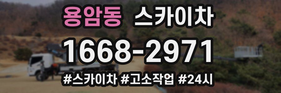 용암동 스카이차