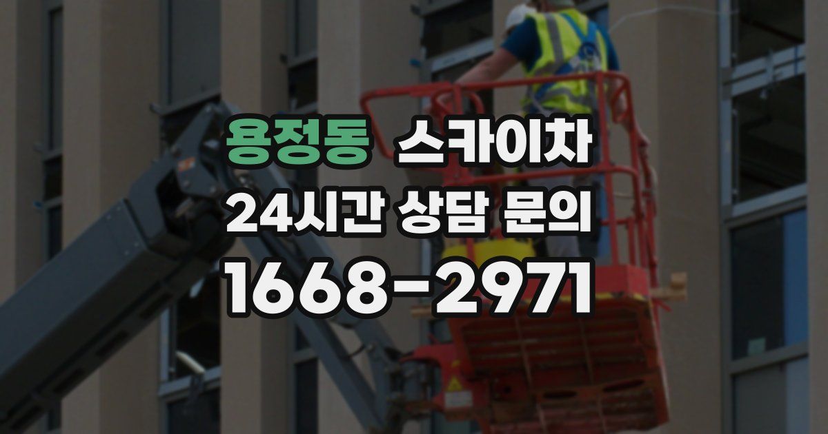 용정동 스카이차