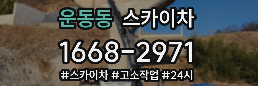 운동동 스카이차