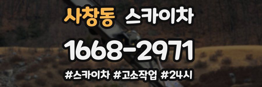 사창동 스카이차