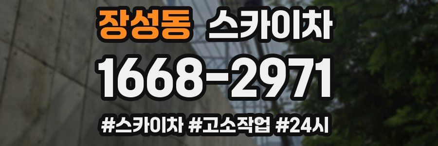장성동 스카이차