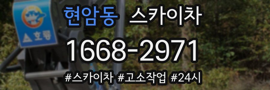 현암동 스카이차