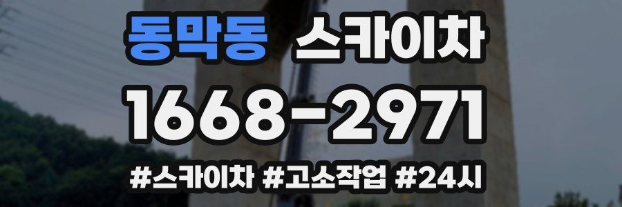 동막동 스카이차