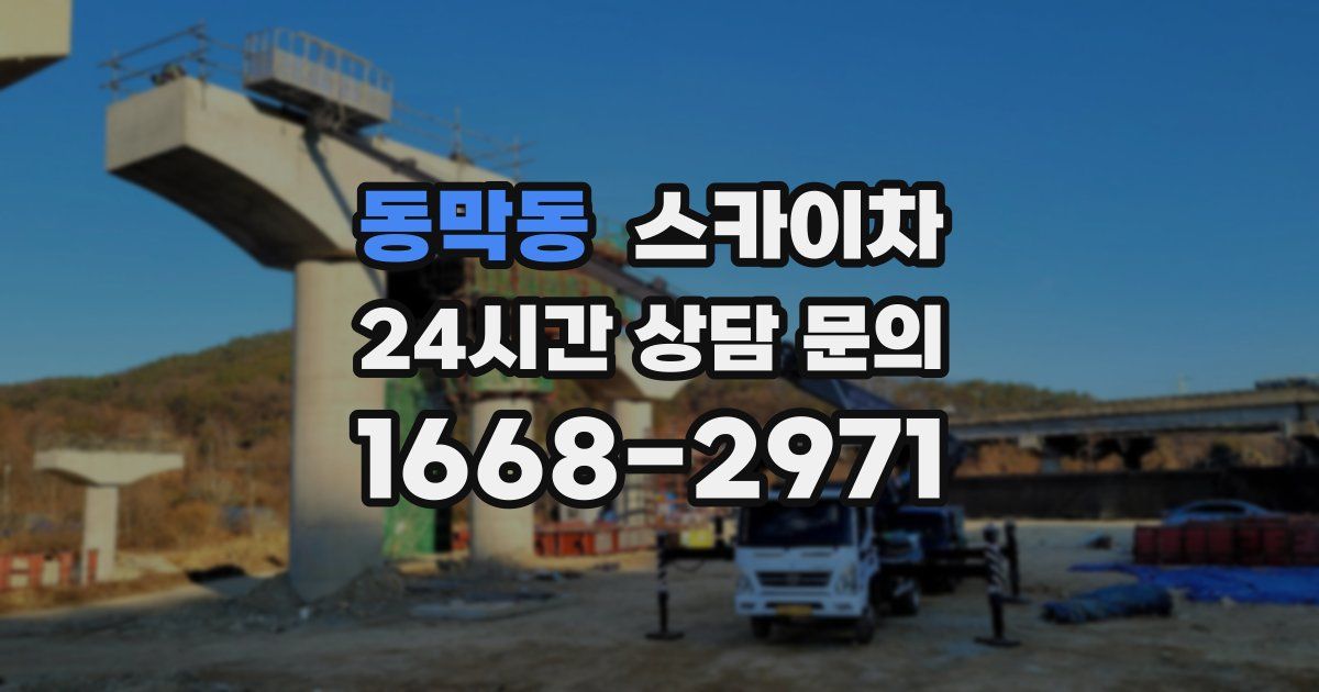 동막동 스카이차