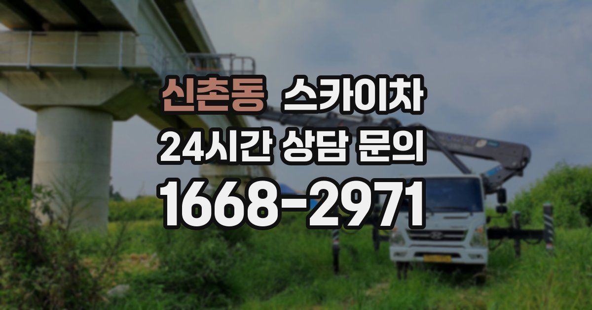 신촌동 스카이차