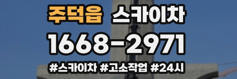 주덕읍 스카이차