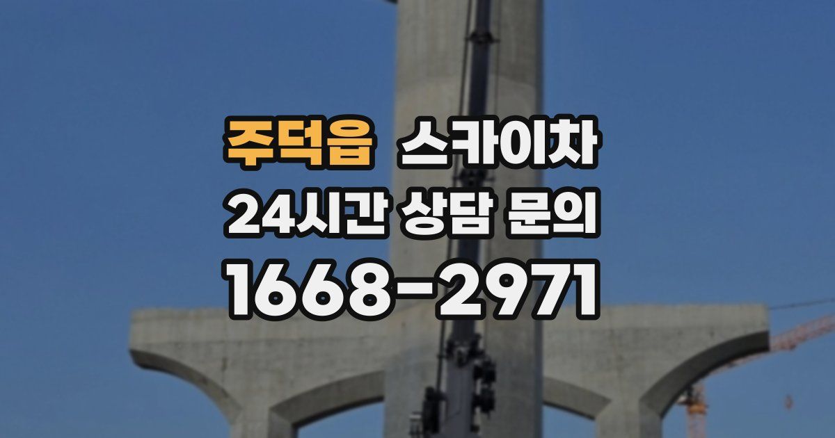 주덕읍 스카이차
