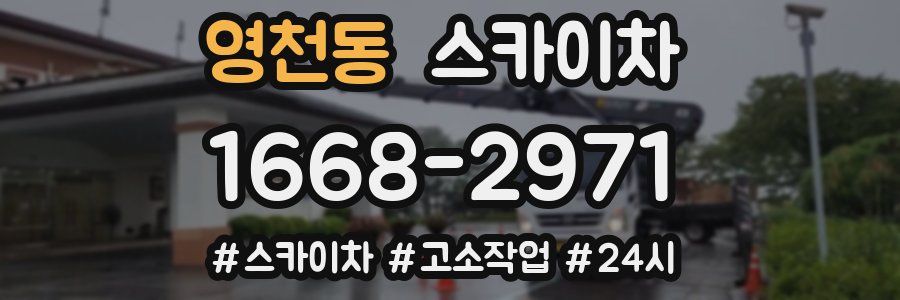 영천동 스카이차
