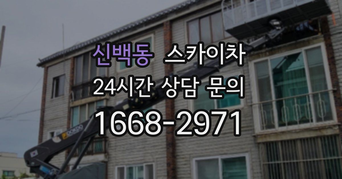 신백동 스카이차