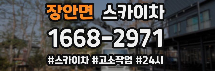 장안면 스카이차