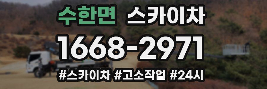 수한면 스카이차