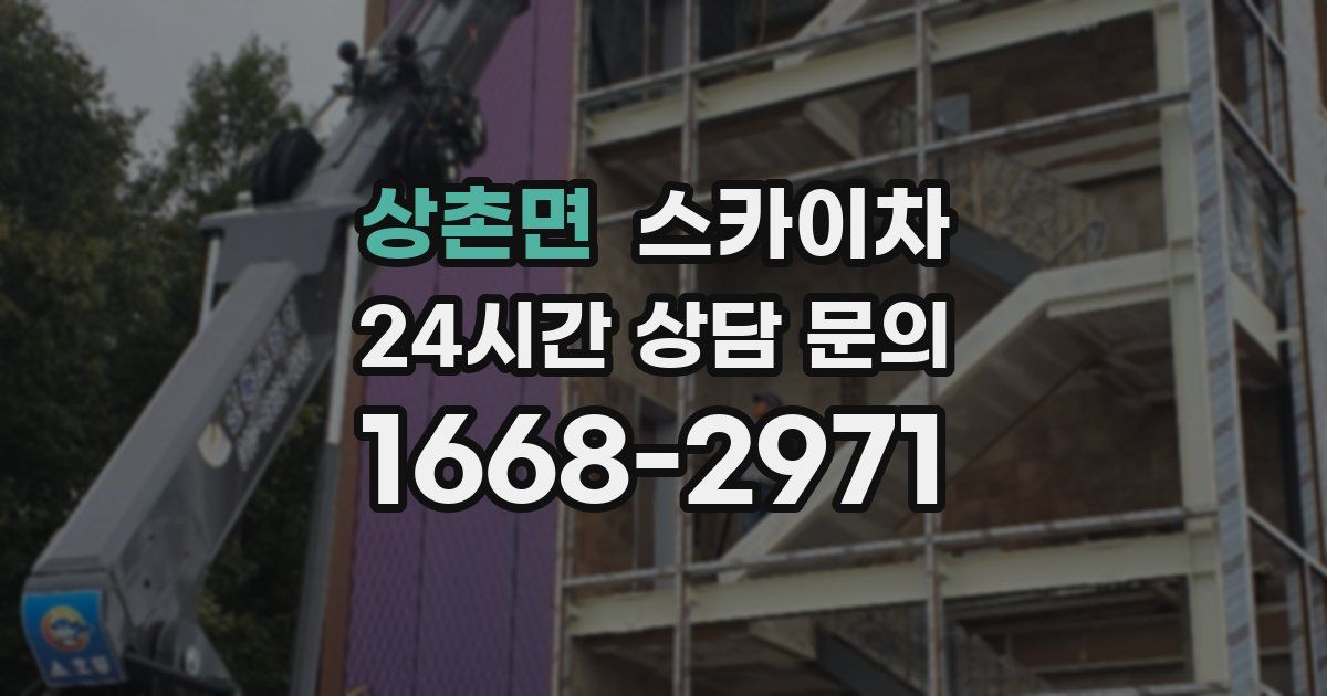 상촌면 스카이차