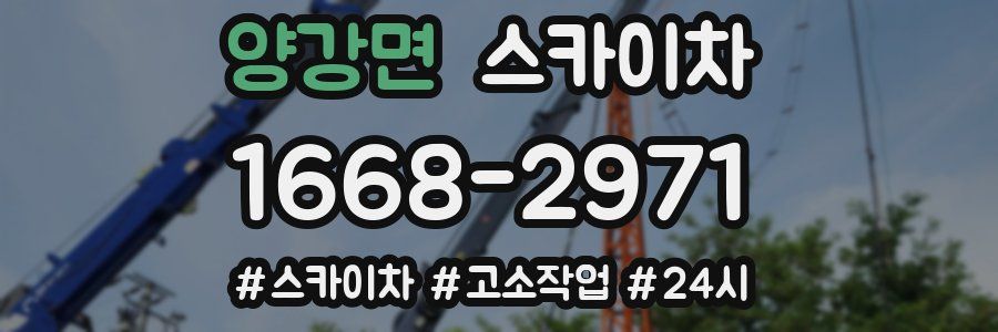 양강면 스카이차