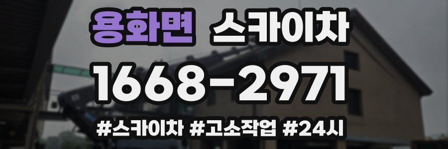 용화면 스카이차