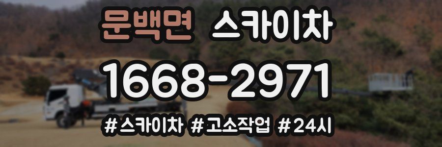 문백면 스카이차