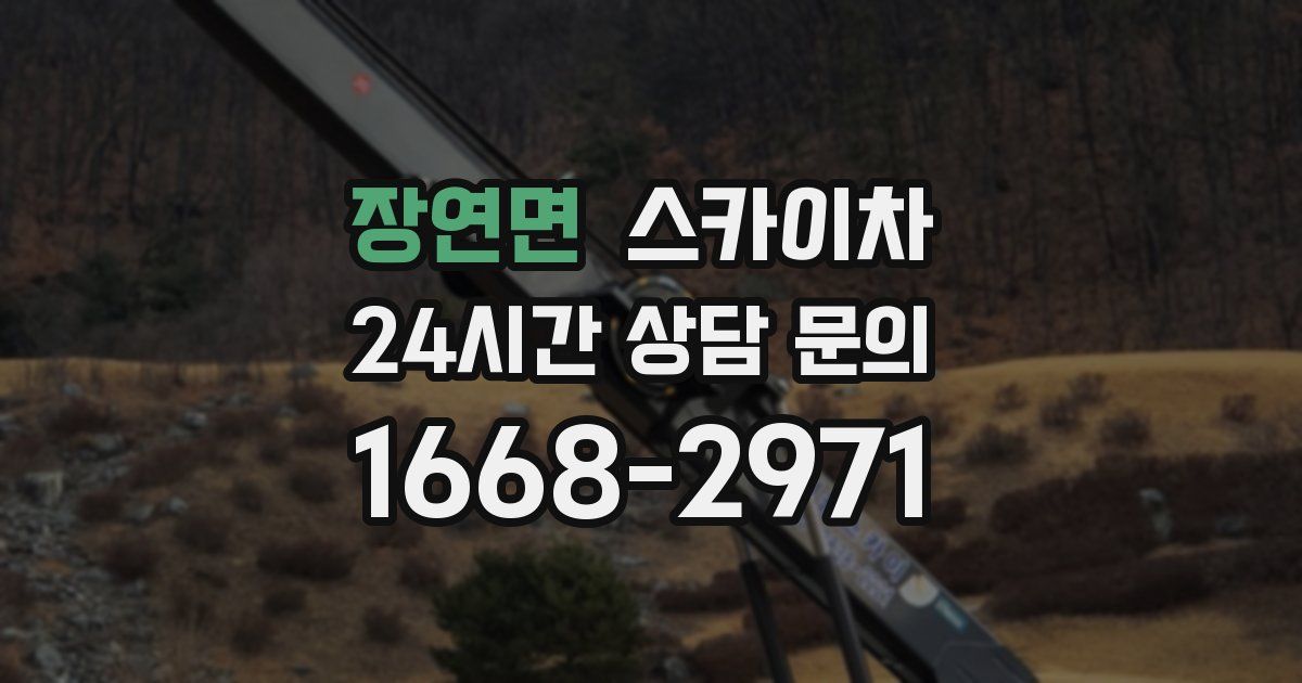 장연면 스카이차
