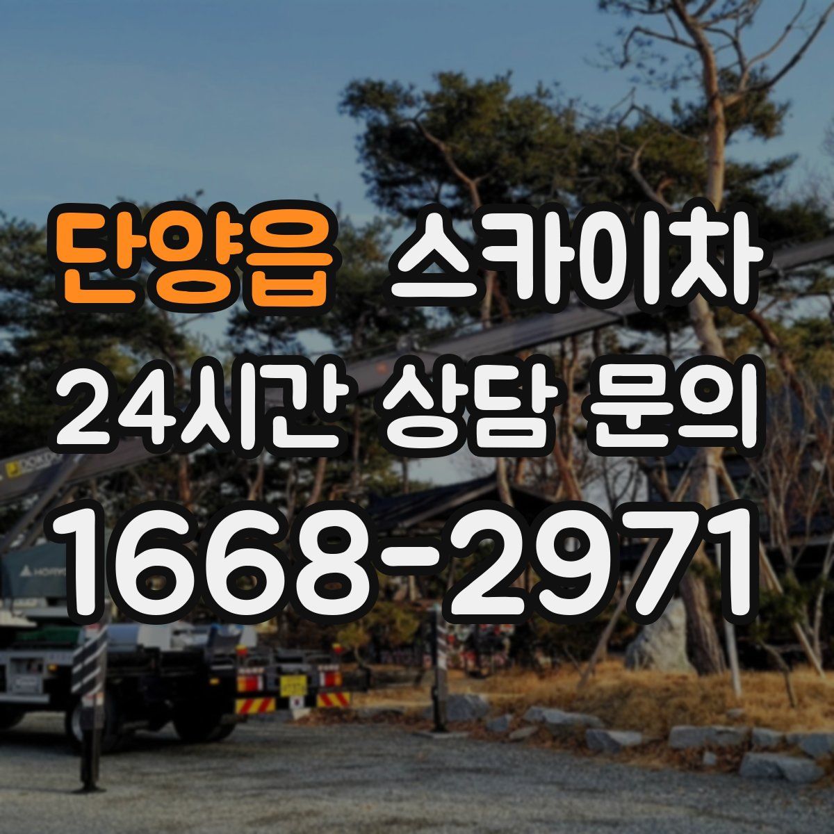 단양읍 스카이차