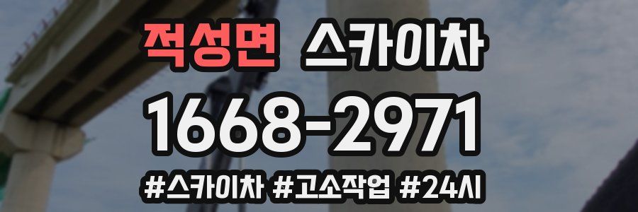 적성면 스카이차