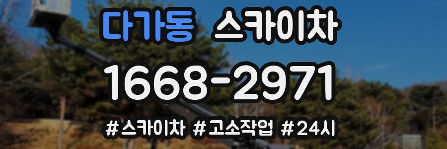 다가동 스카이차
