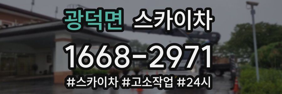 광덕면 스카이차