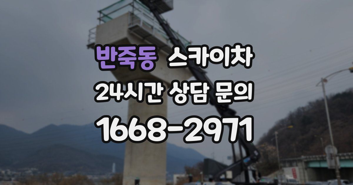 반죽동 스카이차