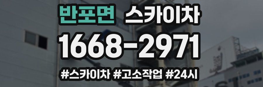반포면 스카이차
