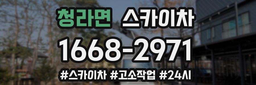 청라면 스카이차