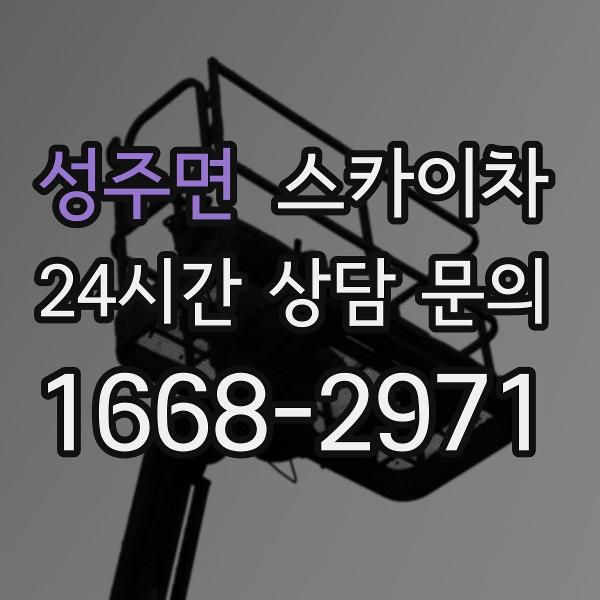 성주면 스카이차