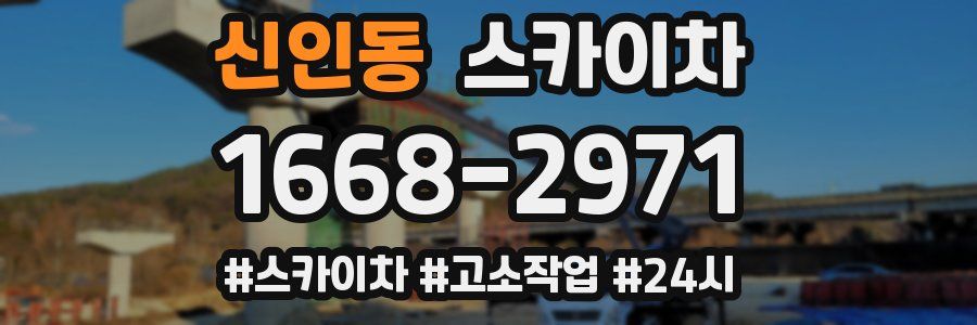 신인동 스카이차