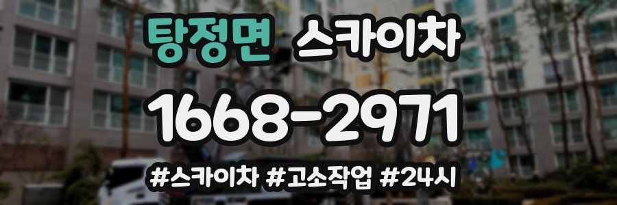 탕정면 스카이차