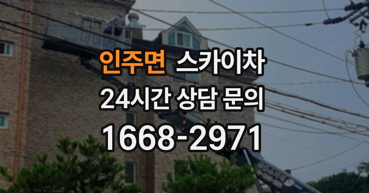 인주면 스카이차