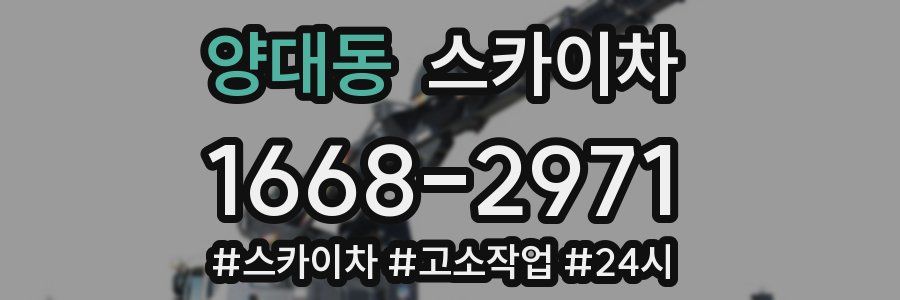 양대동 스카이차