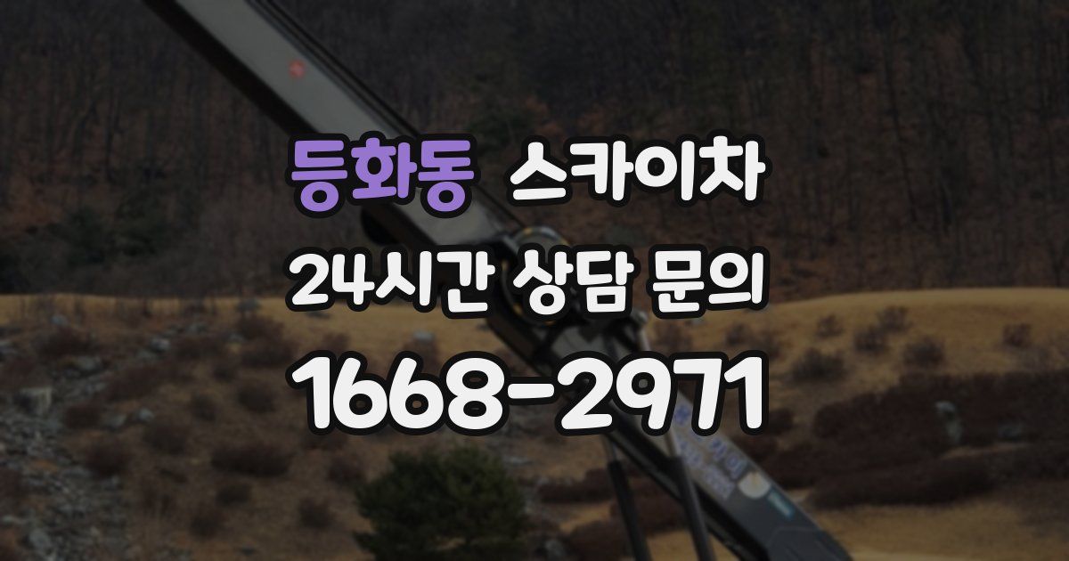 등화동 스카이차