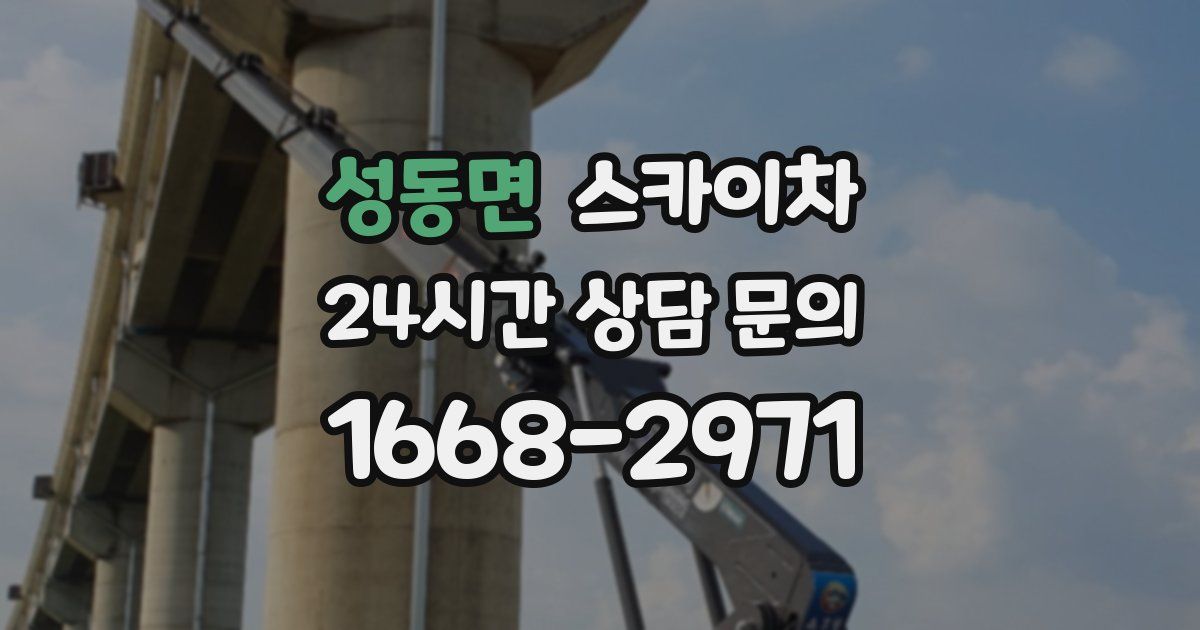 성동면 스카이차