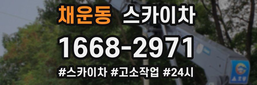채운동 스카이차