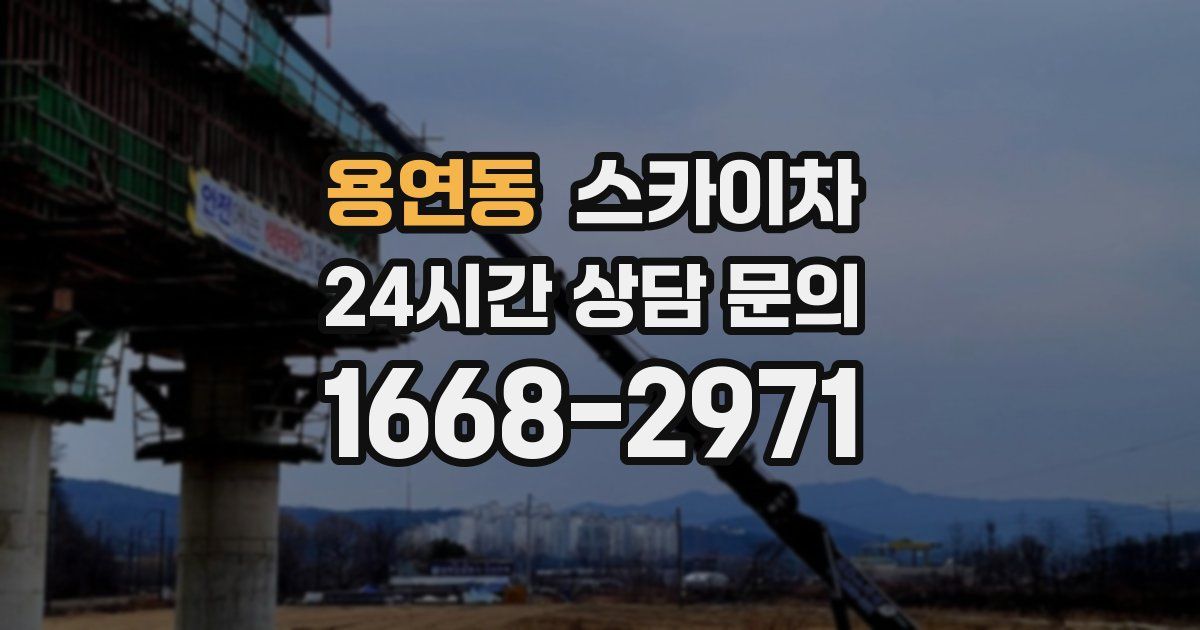 용연동 스카이차