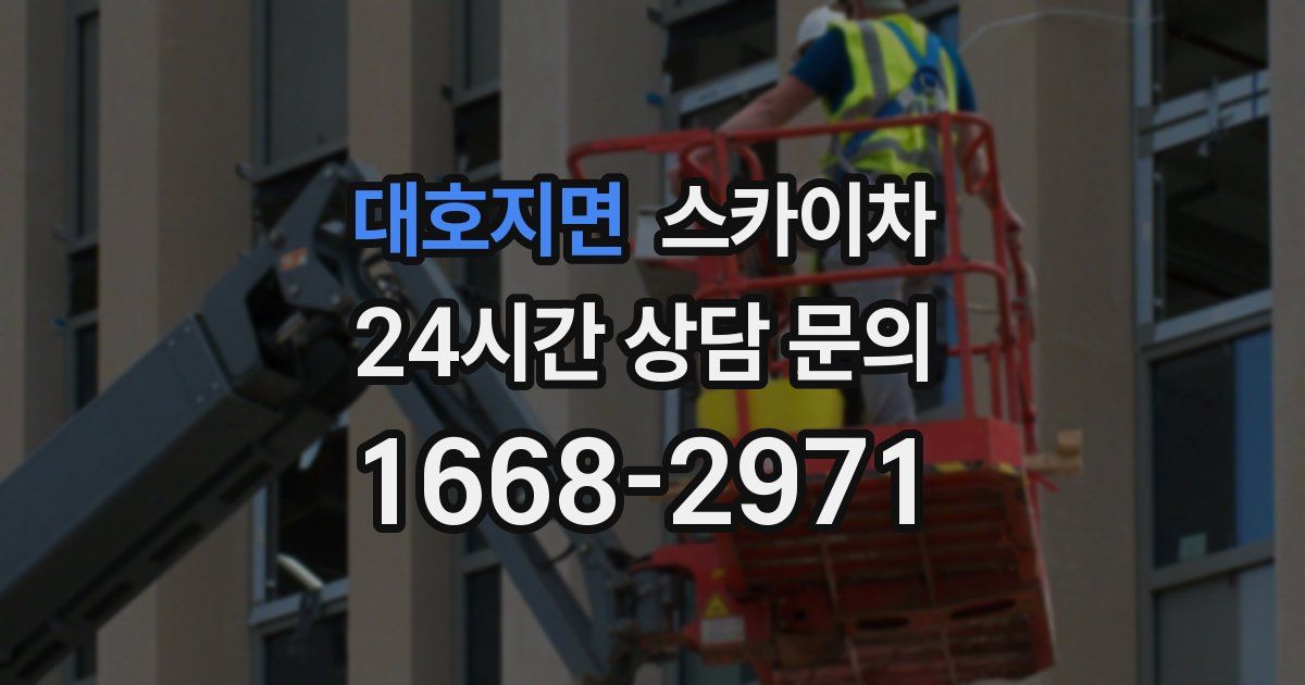대호지면 스카이차