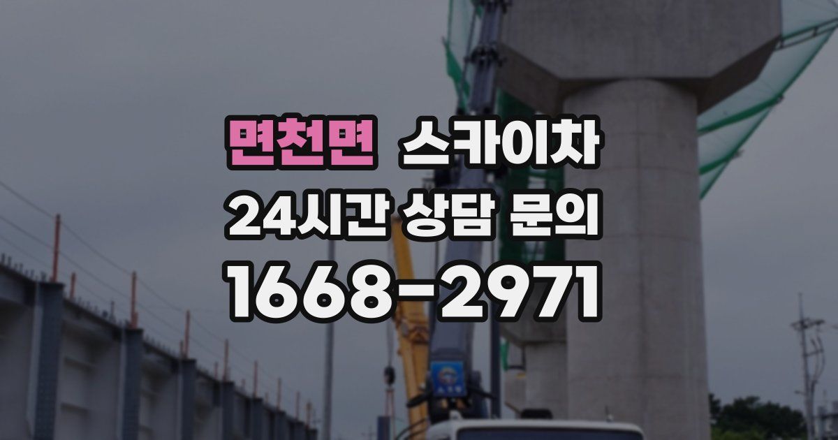 면천면 스카이차