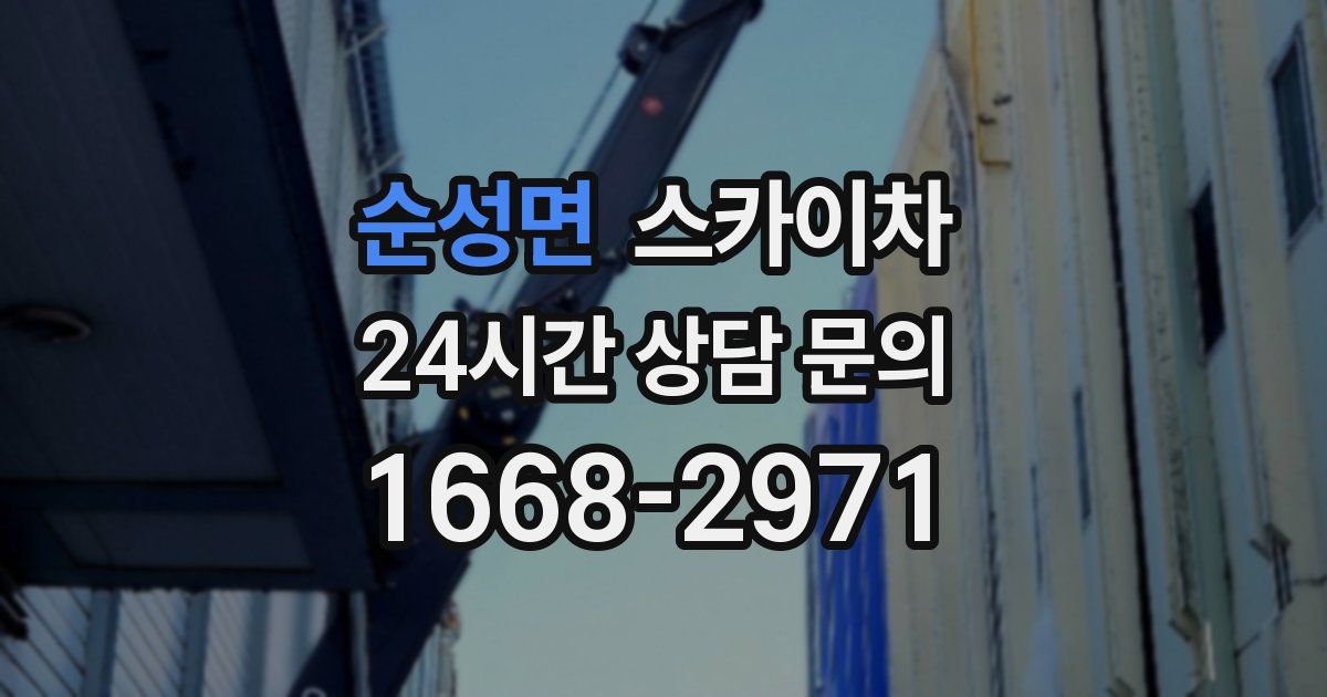 순성면 스카이차
