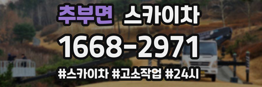 추부면 스카이차