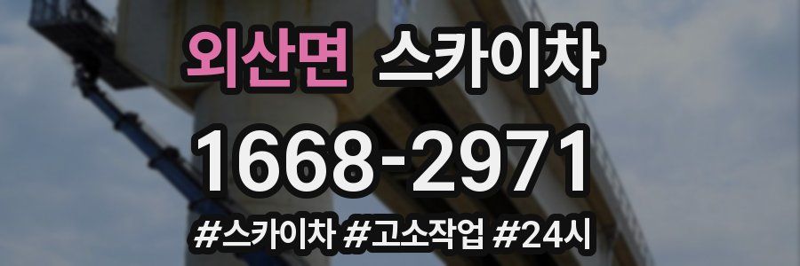 외산면 스카이차