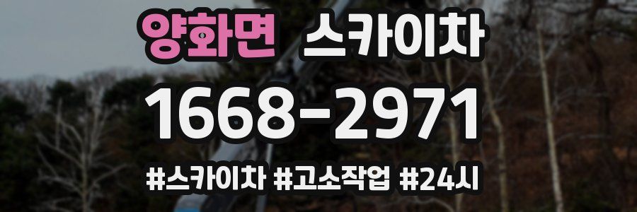양화면 스카이차
